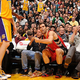 Illustration for article titled Playboy Fiat Heir Interferes With NBA Game, Helps Lakers Win